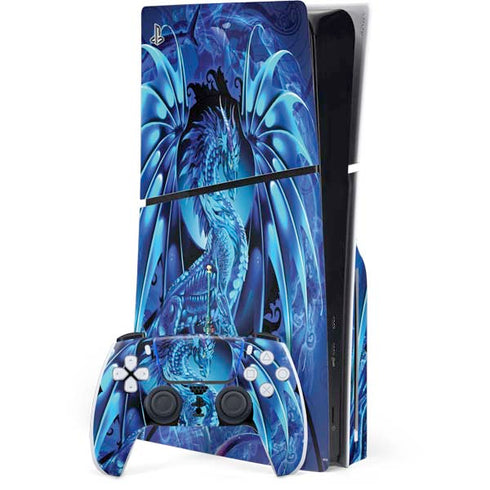 Ice Dragon by Ruth Thompson PlayStation PS5 Skins